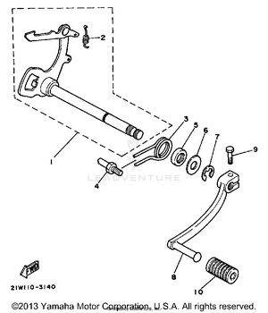 Shift Cam - Fork Schematic