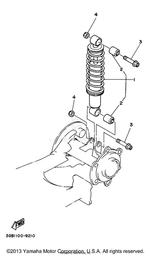 Rear Suspension Schematic
