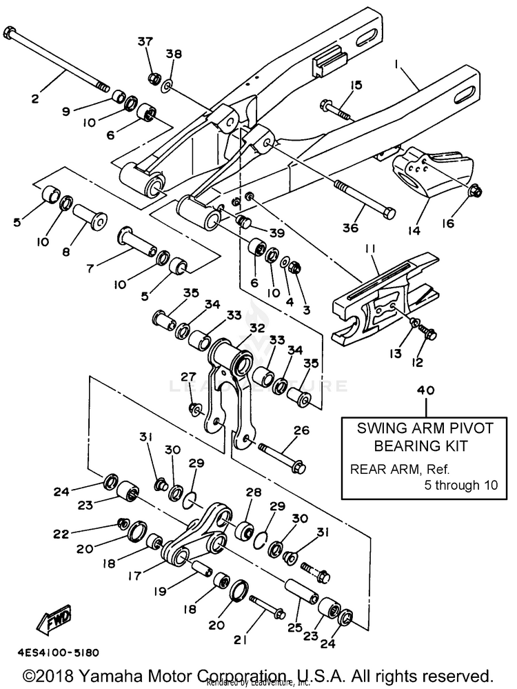 Rear Arm Schematic