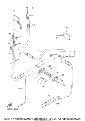Steering Handle Cable Schematic