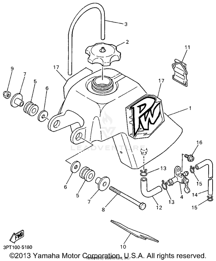 Fuel Tank Schematic
