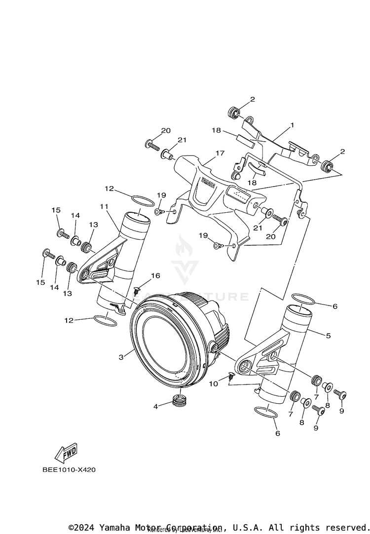Headlight Schematic