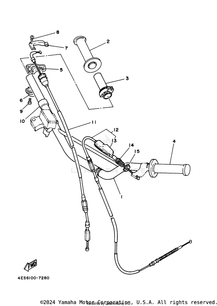Steering Handle Cable Schematic