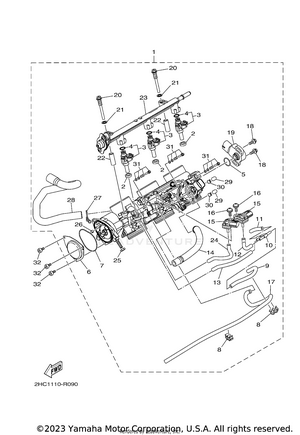 Throttle Body Assy 1 Schematic