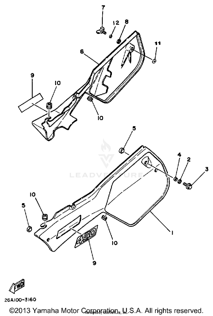 Side Cover Schematic