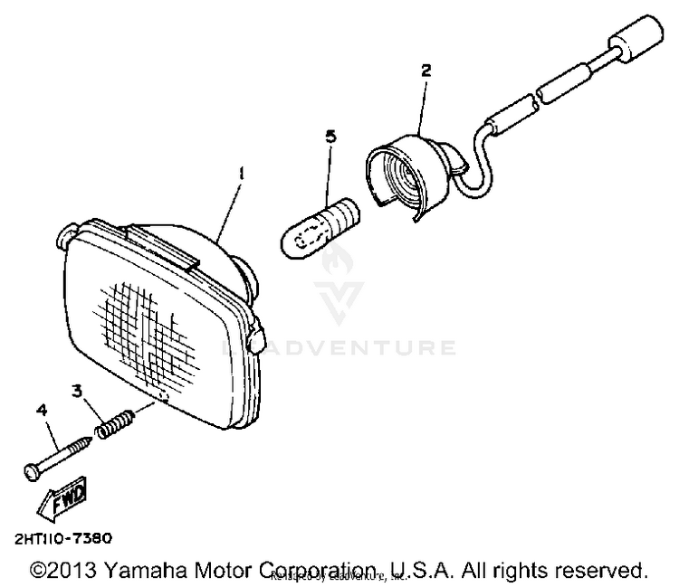 Headlight Schematic