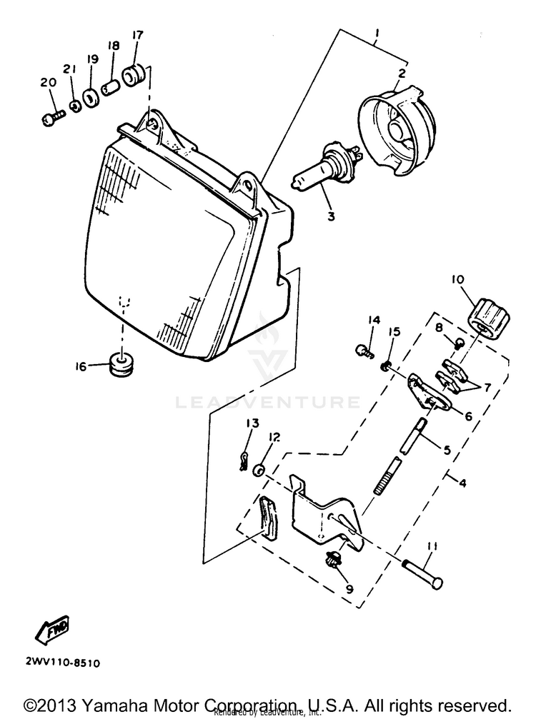 Headlight Schematic
