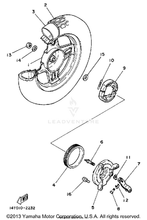 Rear Wheel Schematic