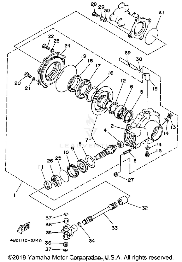 Drive Shaft Schematic