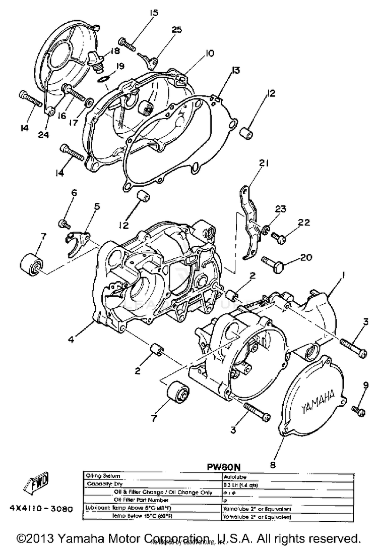 Crankcase Schematic