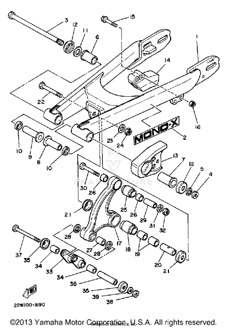 Rear Arm Schematic