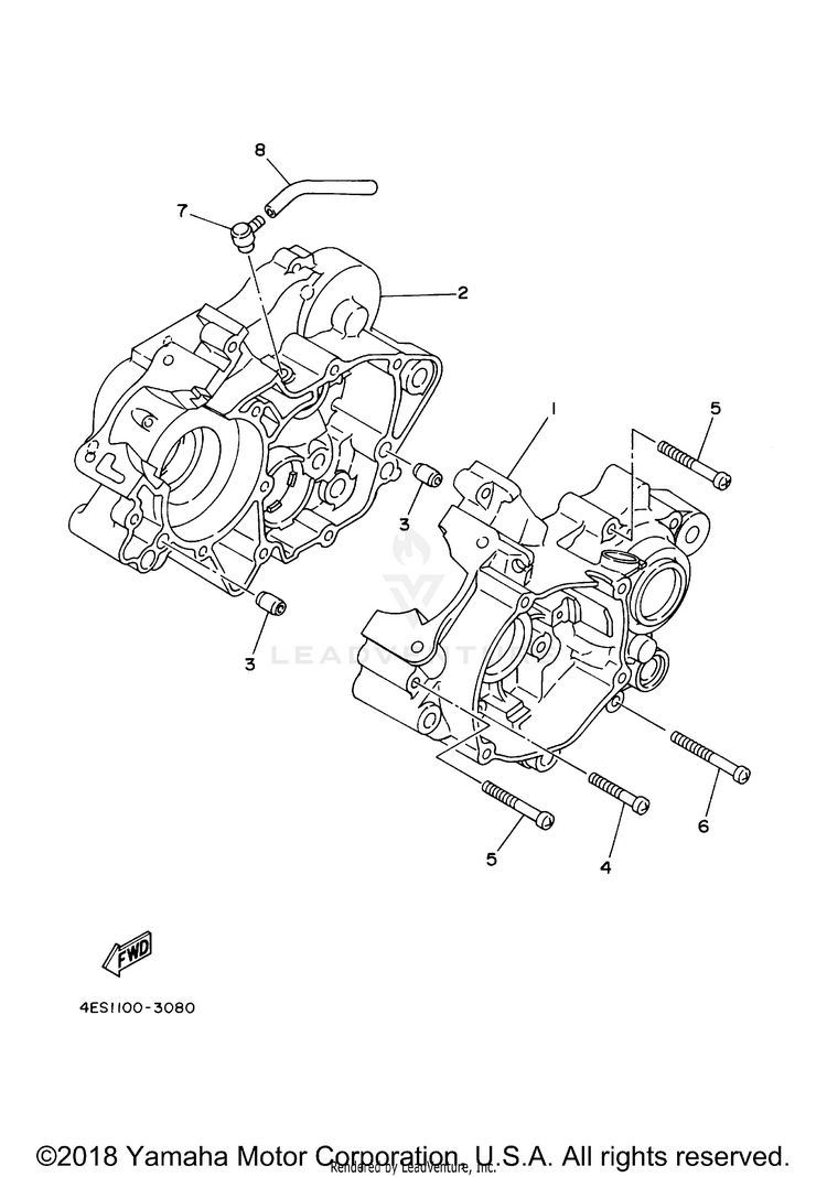Crankcase Schematic