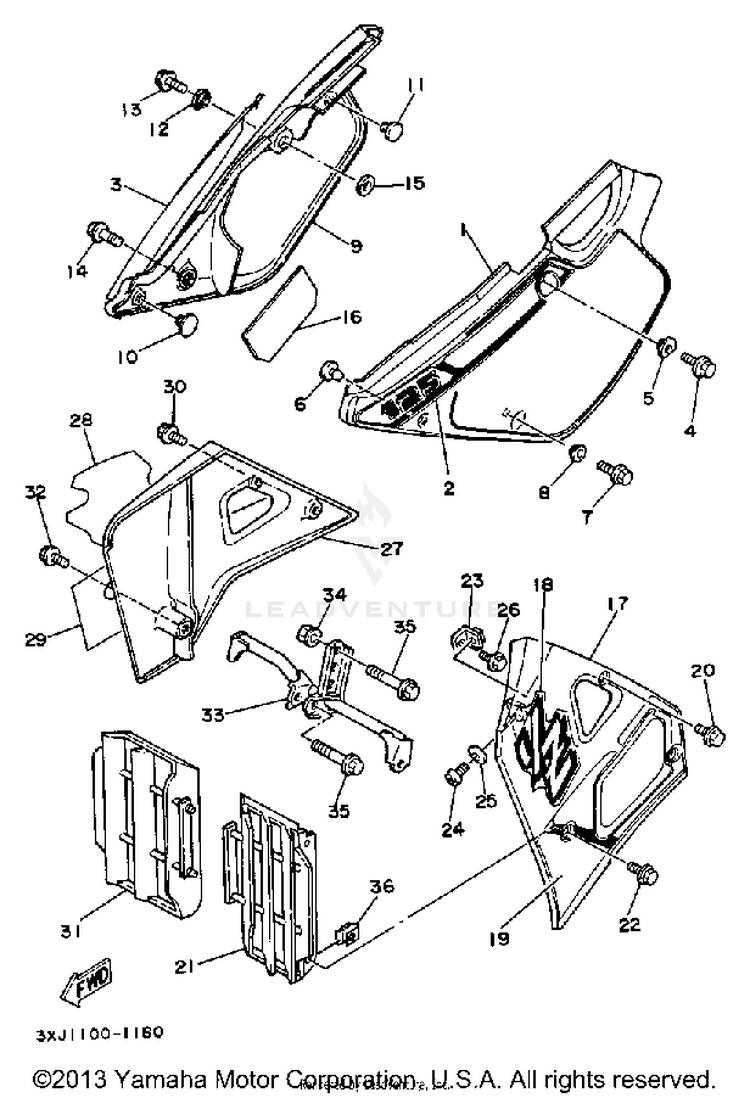 Side Cover Schematic