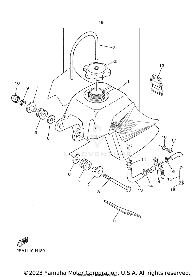 Fuel Tank Schematic