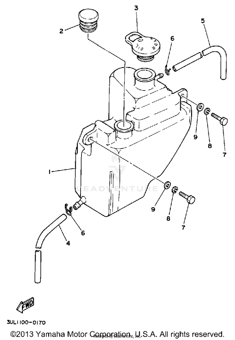 Oil Tank Schematic