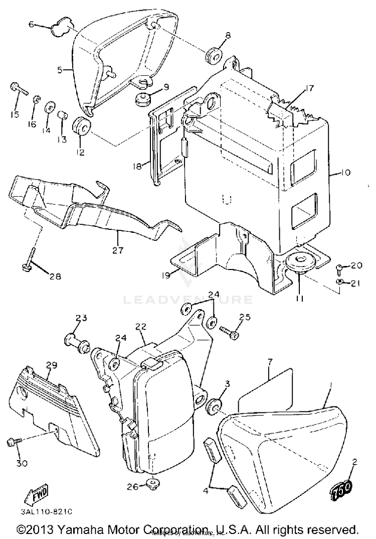 Side Cover Schematic