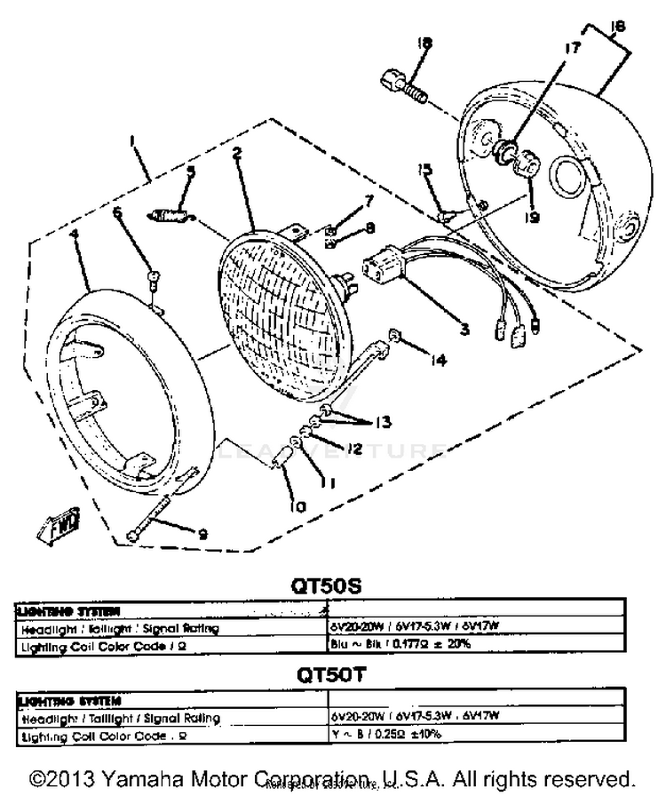 Headlight Schematic