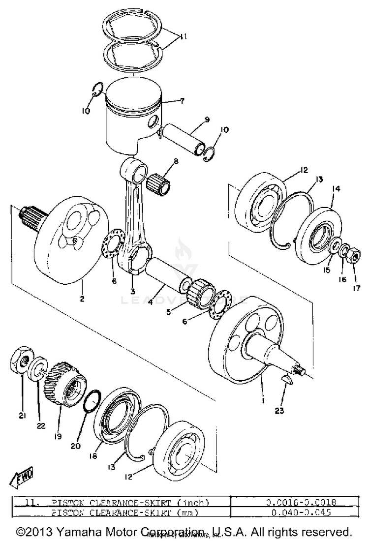 Crank Shaft Schematic
