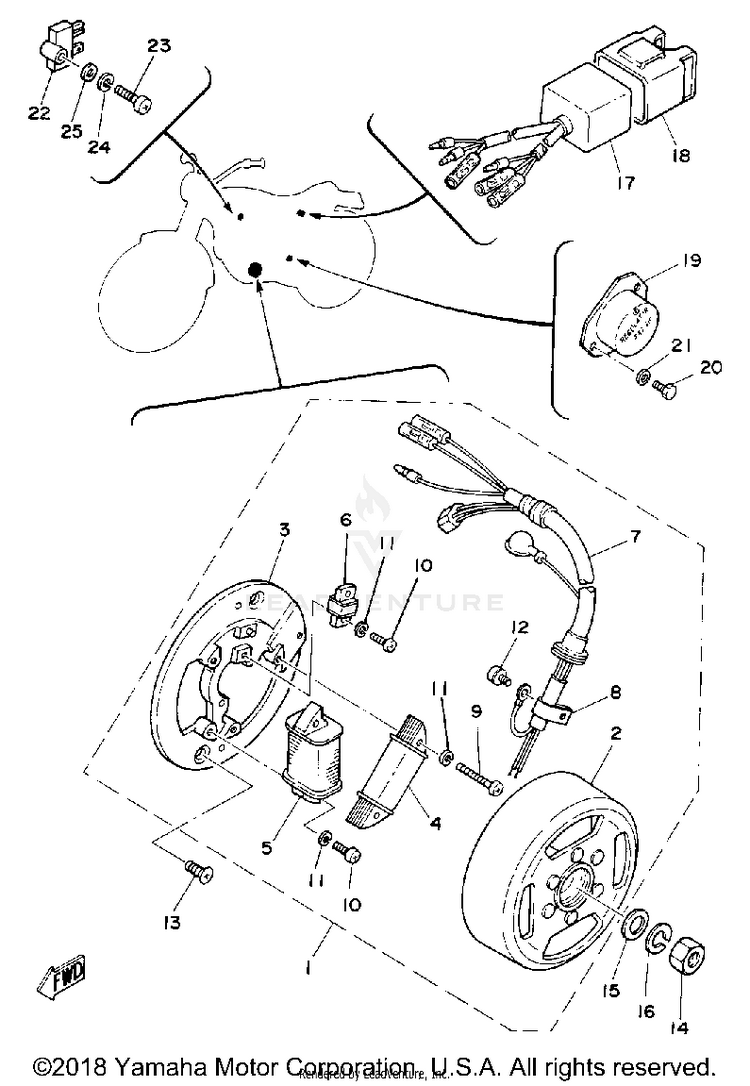 C - D - I - Magneto Schematic