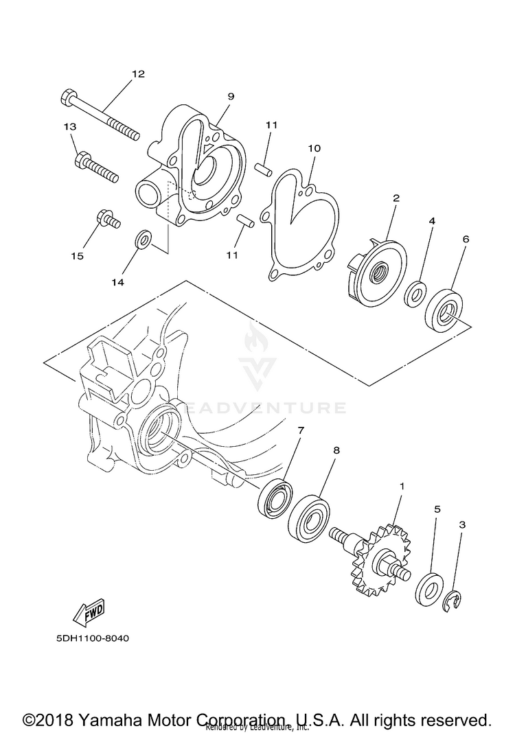 Water Pump Schematic