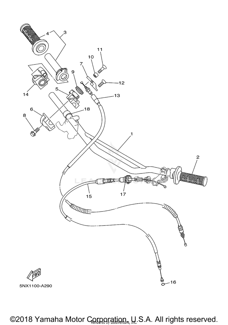 Steering Handle Cable Schematic