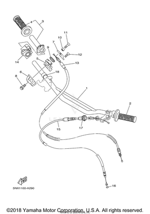 Steering Handle Cable Schematic