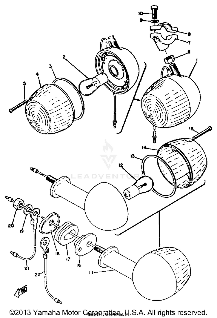 Flasher Lamp Schematic