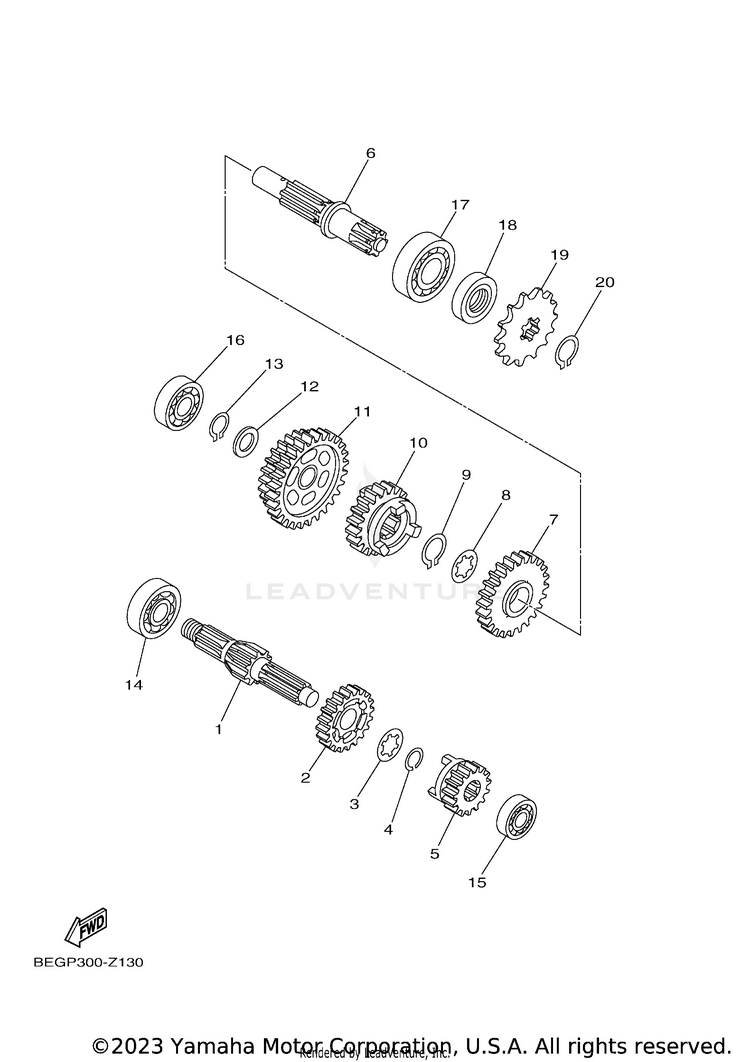 Transmission Schematic