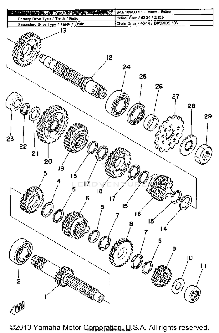 Transmission Schematic