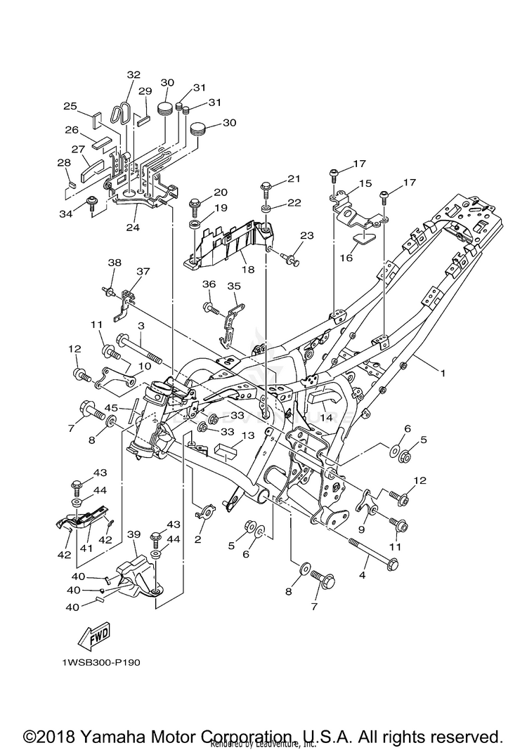 Frame FZ07 - FZ07GCB - 2016 Schematic