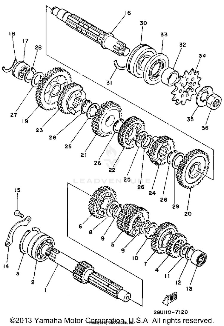 Transmission Schematic
