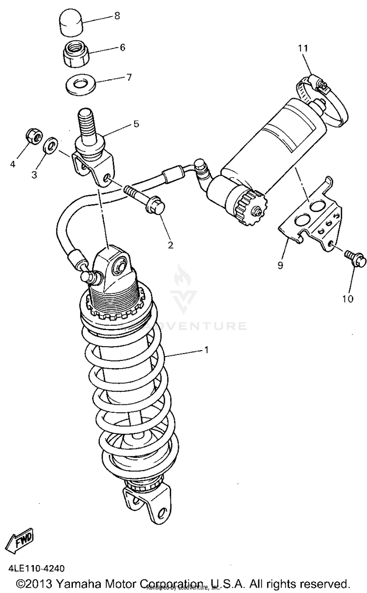 Rear Suspension Schematic