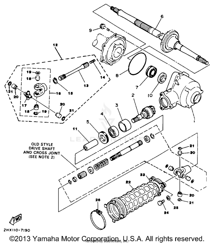 Drive Shaft Schematic