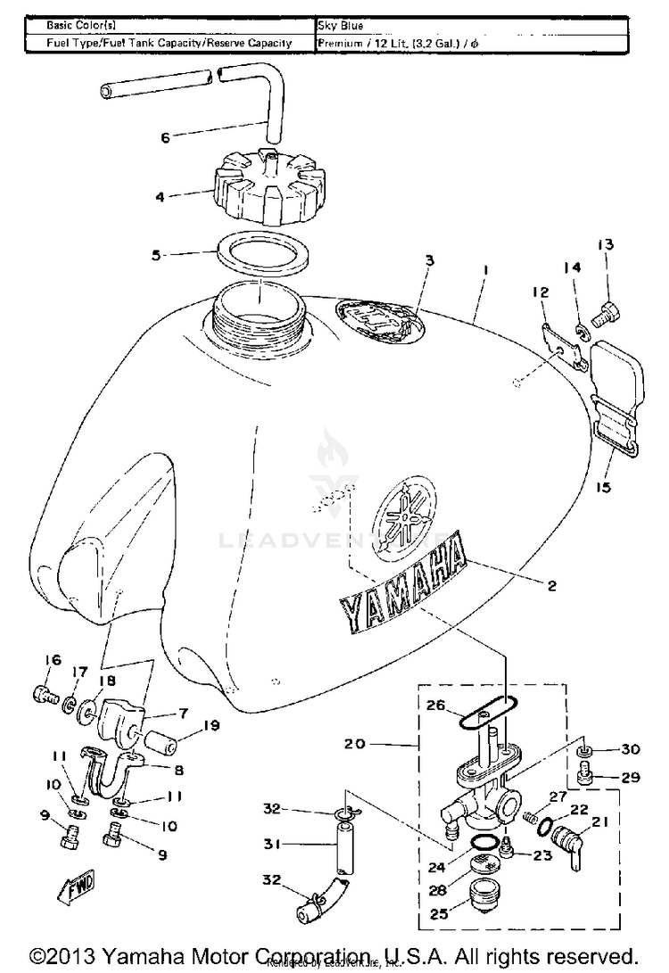 Fuel Tank Schematic