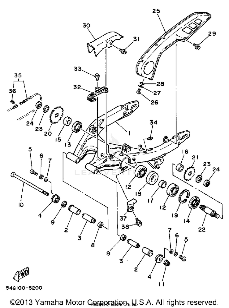Swing Arm Schematic