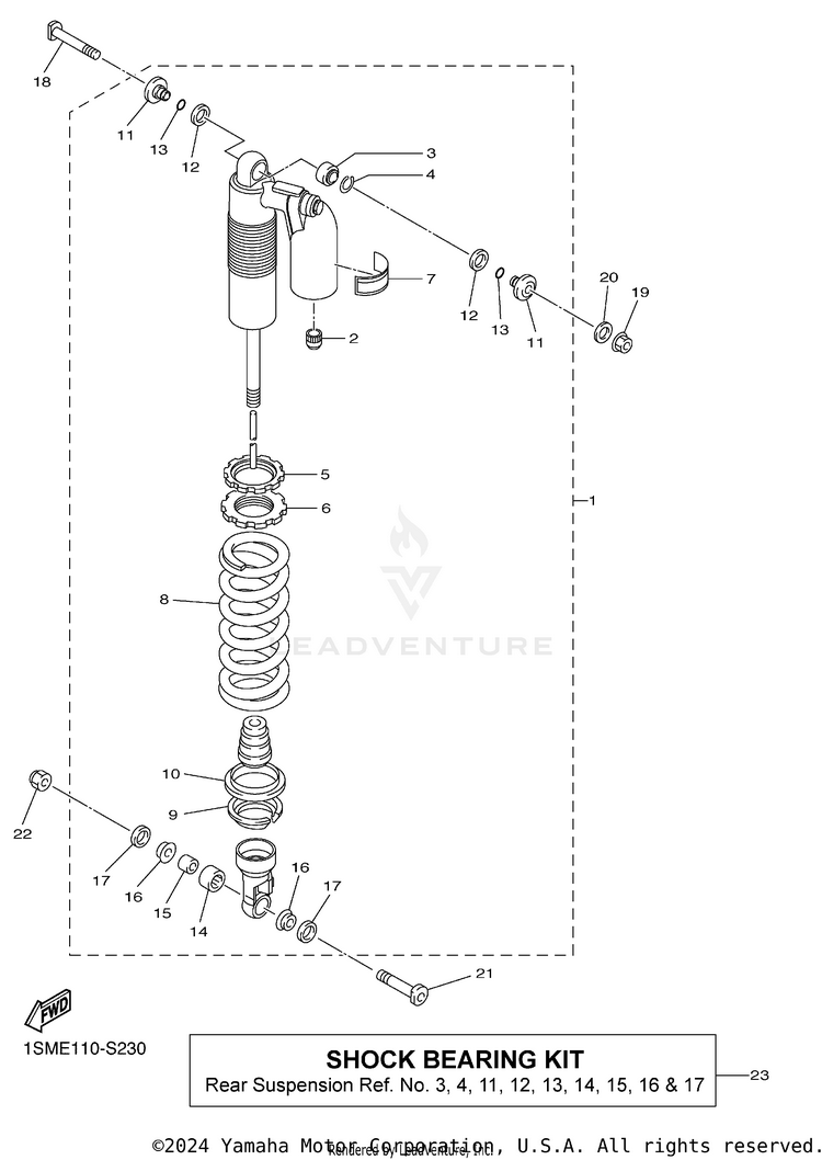 Rear Suspension Schematic