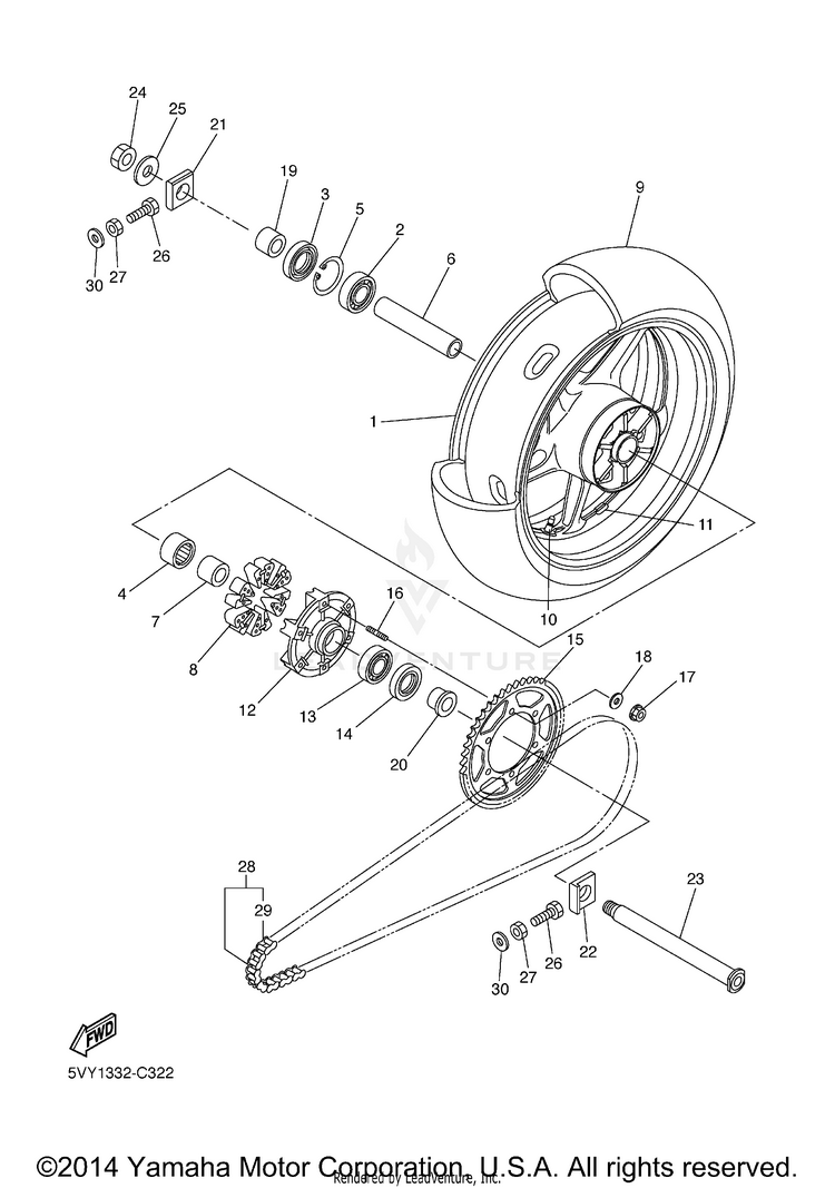 Rear Wheel Schematic