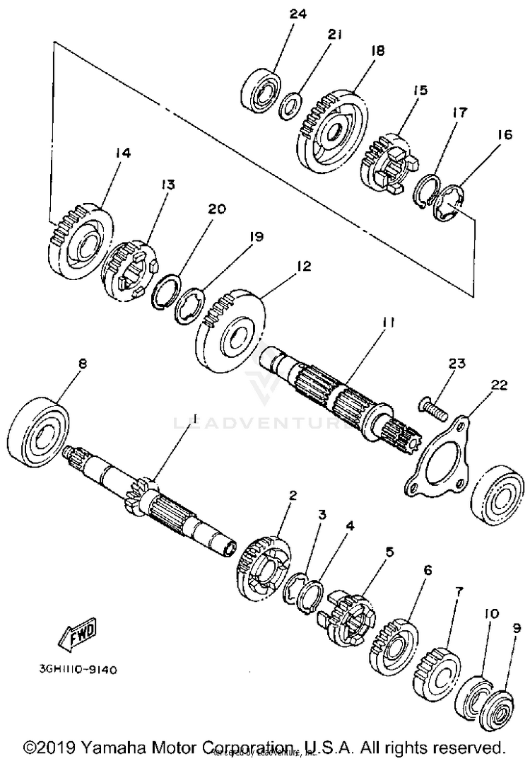 Transmission Schematic