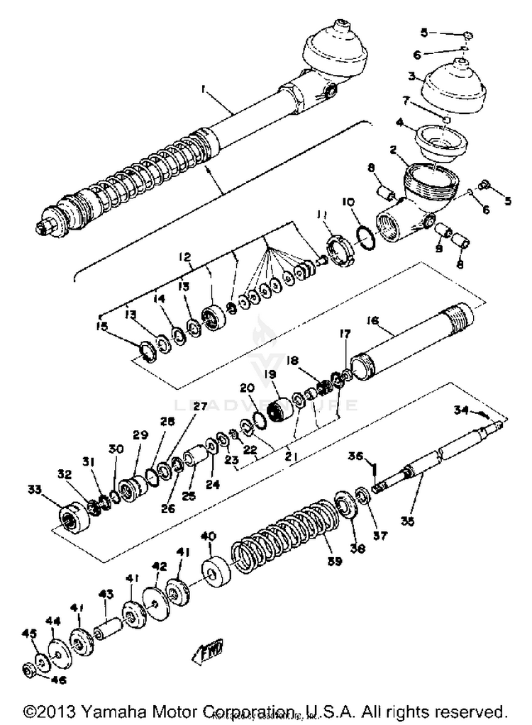 Rear Cushion Schematic