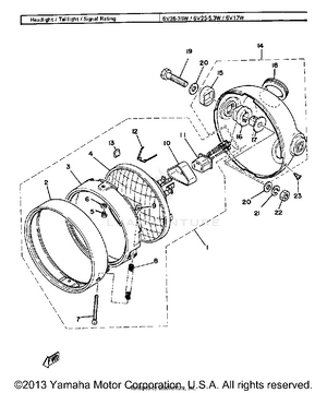 Headlight Schematic