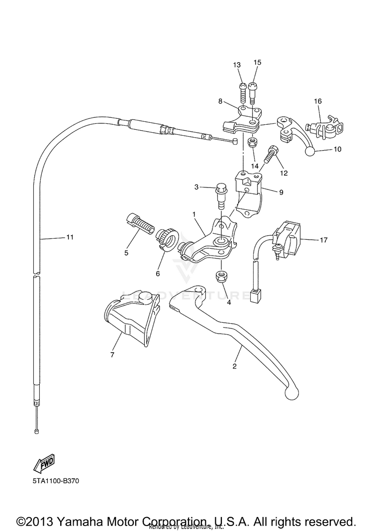 Handle Switch Lever Schematic
