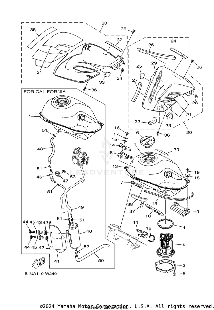 Fuel Tank Schematic