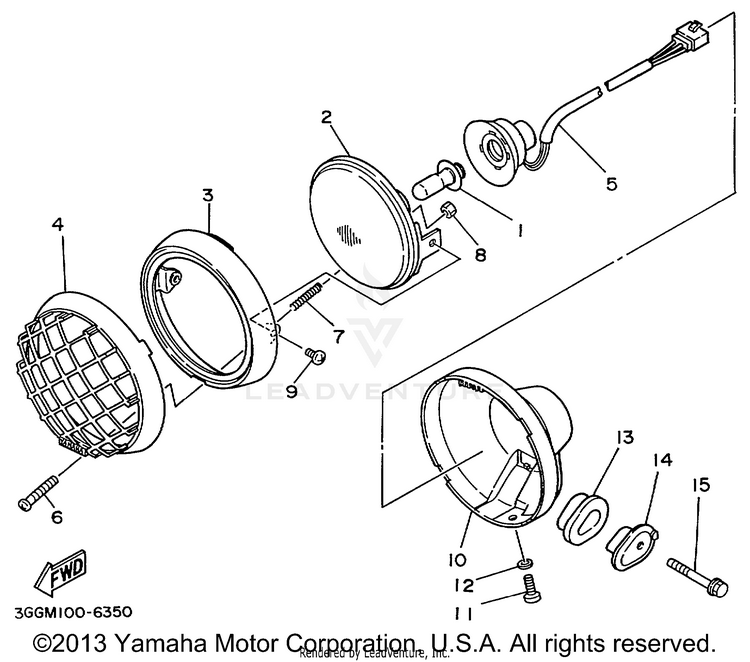 Headlight Schematic