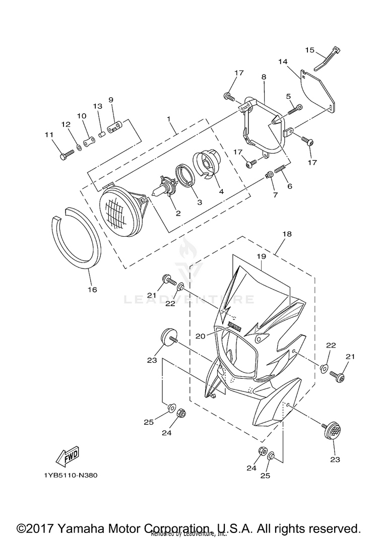 Headlight Schematic