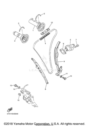 Camshaft Chain Schematic