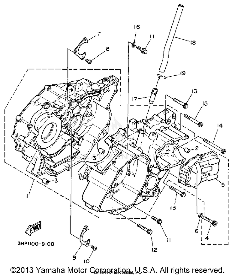 Crankcase Schematic