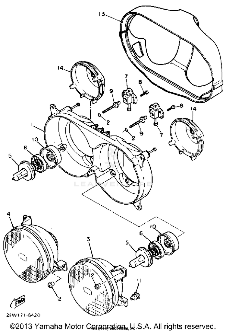 Headlight Schematic