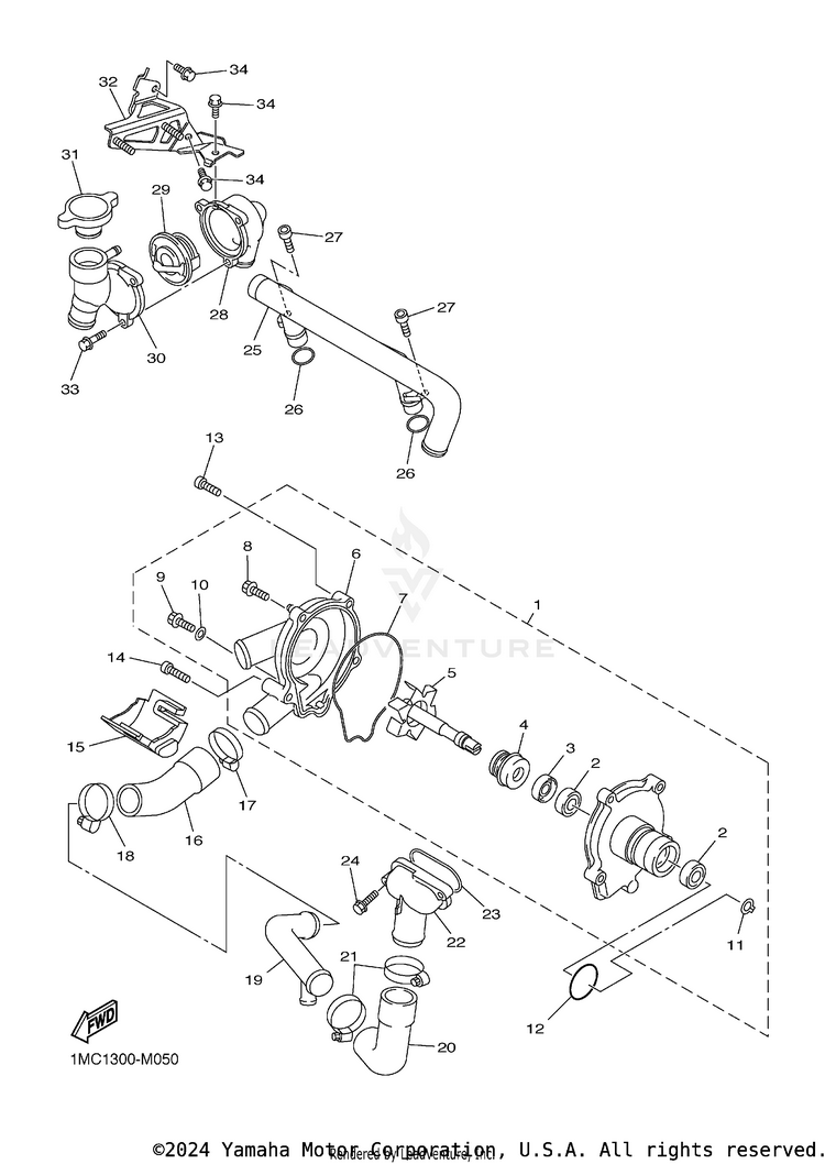 Water Pump Schematic