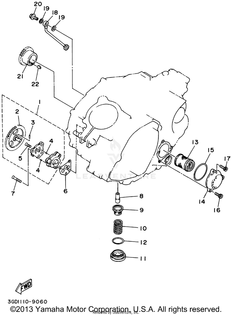 Oil Pump Schematic