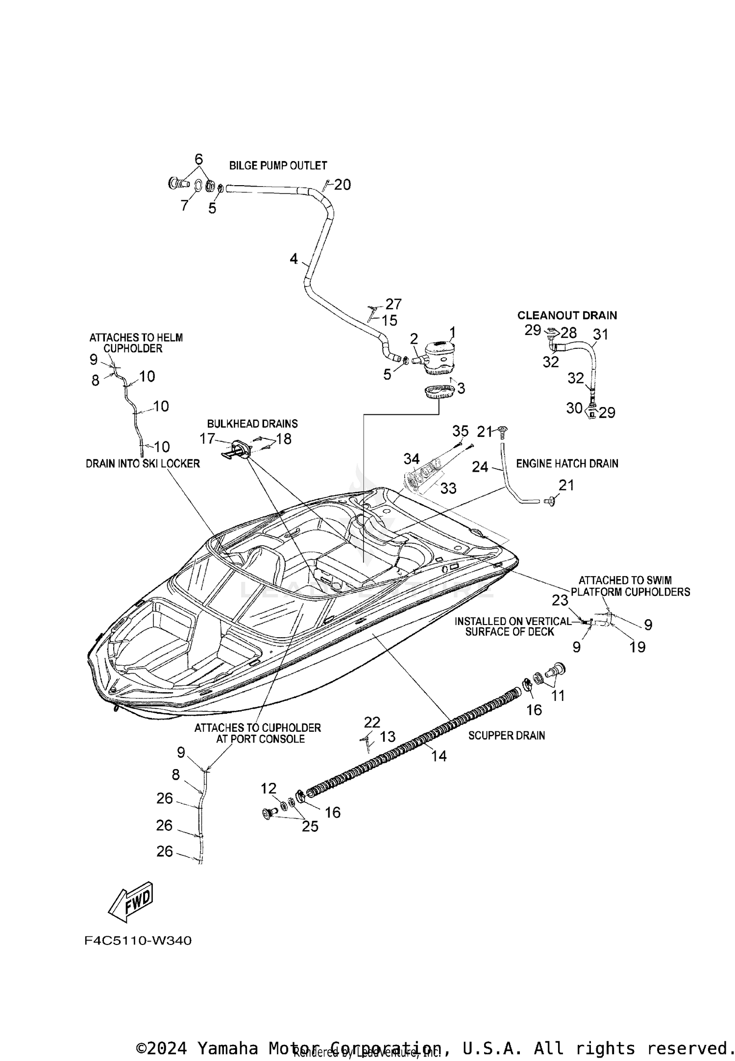 DECK DRAIN FITTINGS